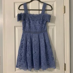 Blue Lace Dress